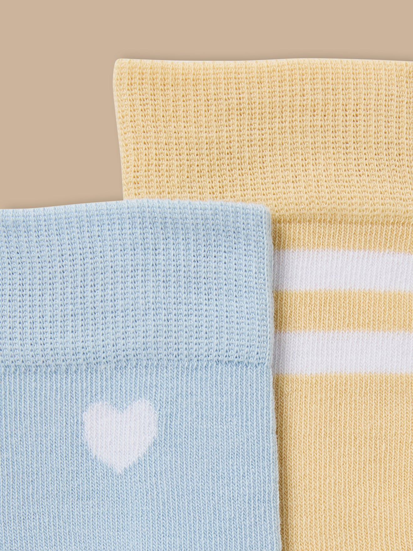 Lot de 2 paires de chaussettes Fille
