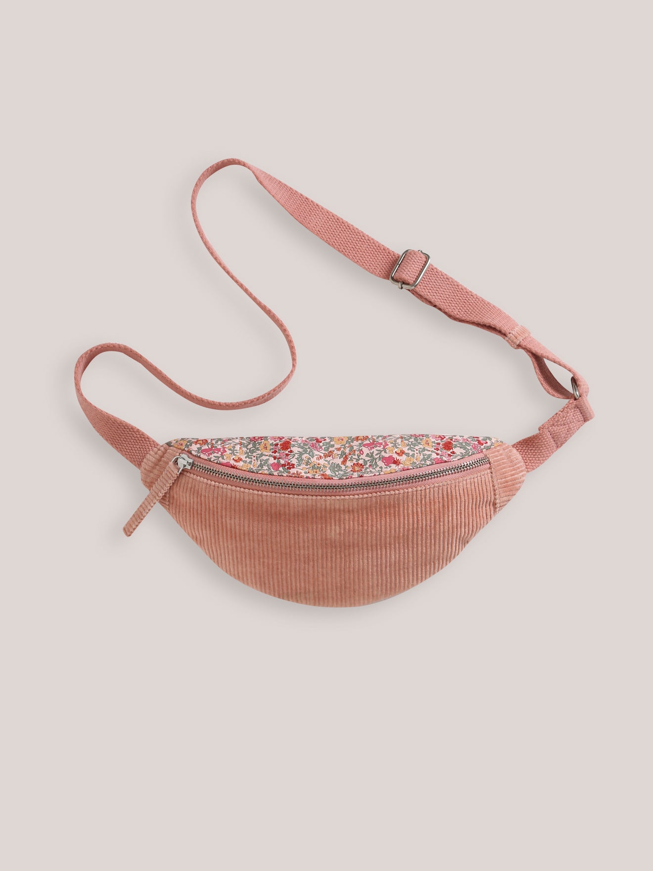 Sac banane en velours Fille