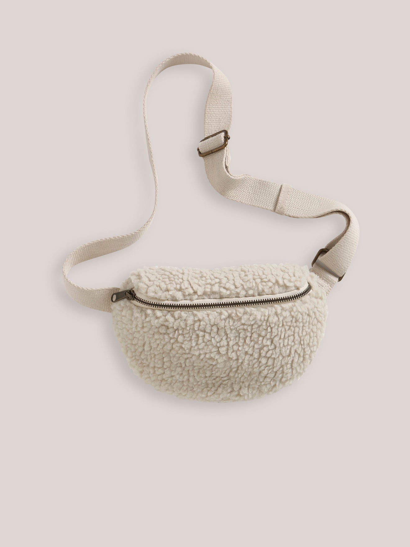 Sac banane en sherpa Fille