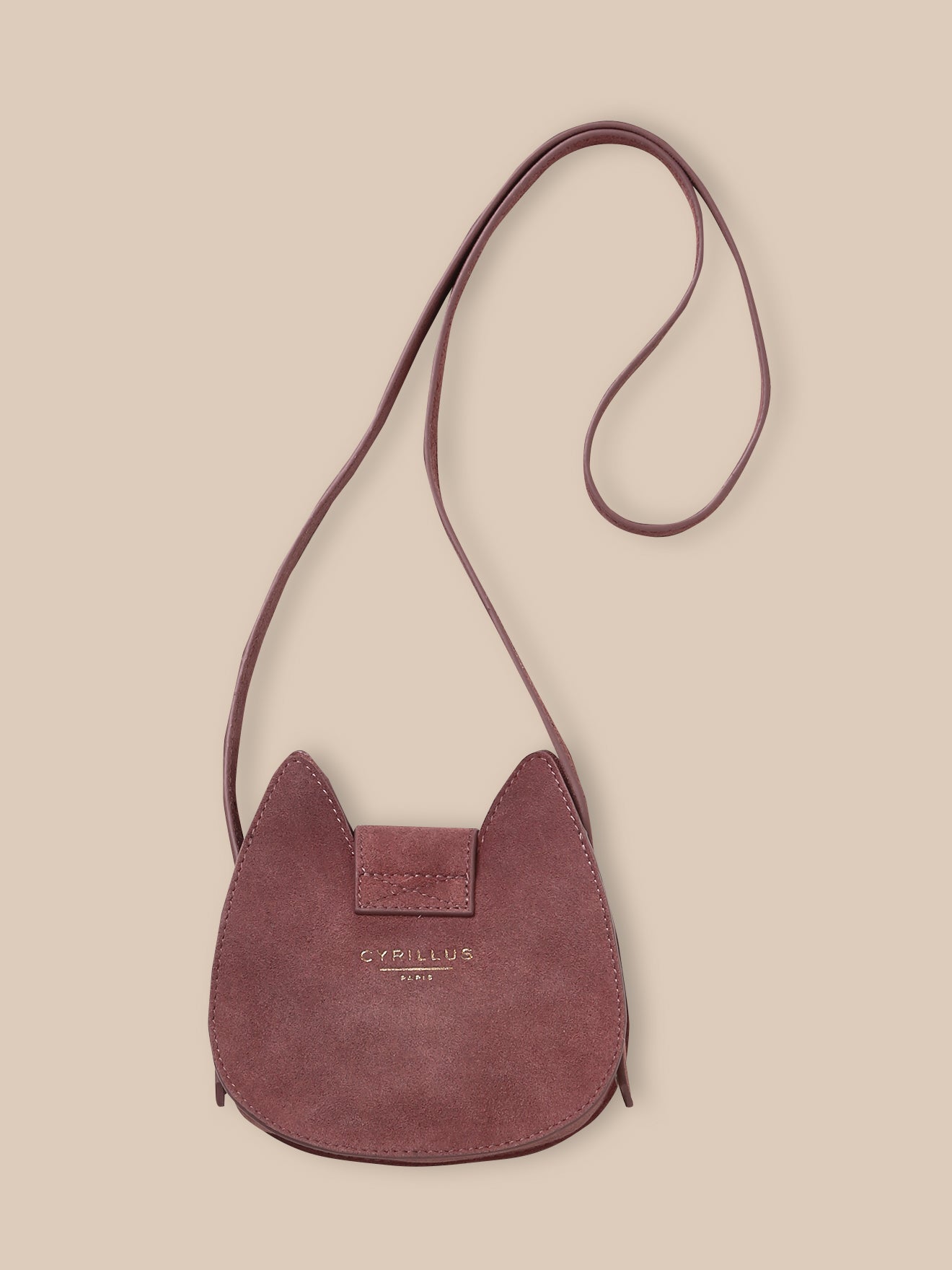 Sac écureuil en cuir Fille