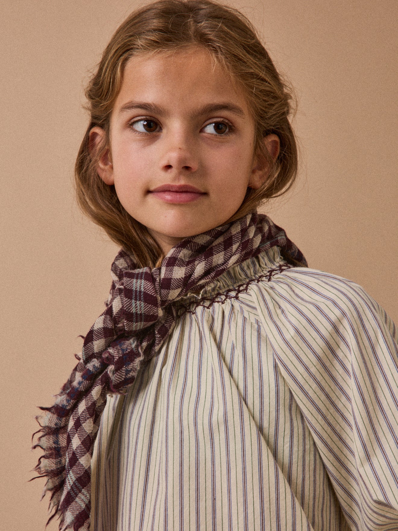 Foulard vichy - Collaboration Moismont x Cyrillus