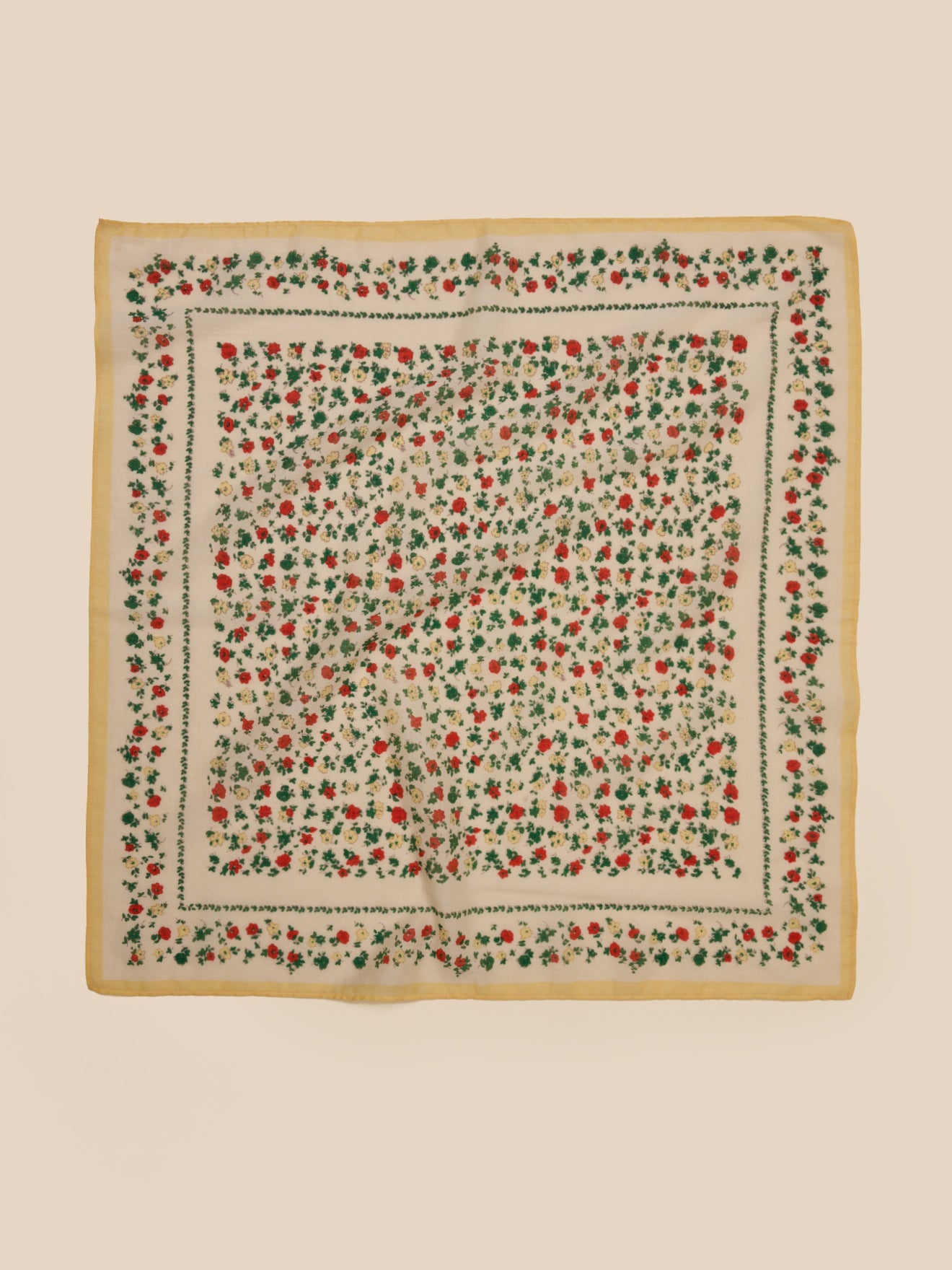 Foulard fleurs Fille - Coton biologique