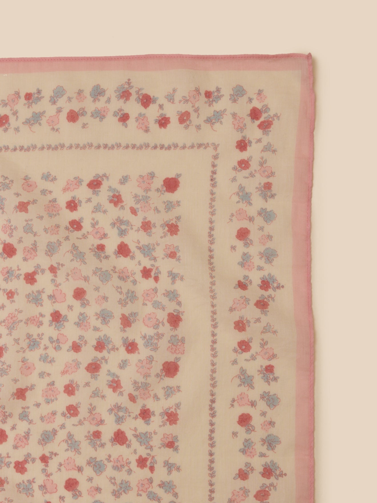 Foulard fleurs Fille - Coton biologique