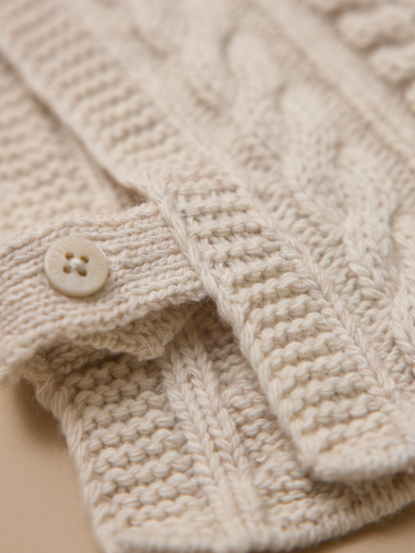 Plastron col roulé torsadé enfant