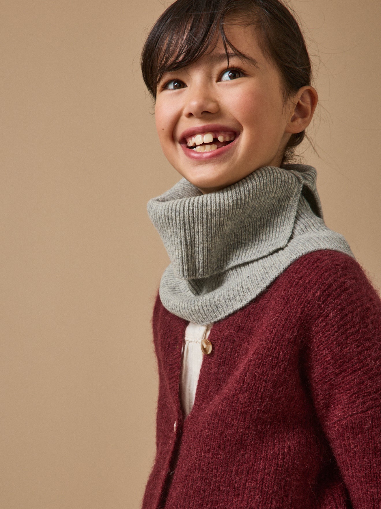 Snood en laine mérinos enfant