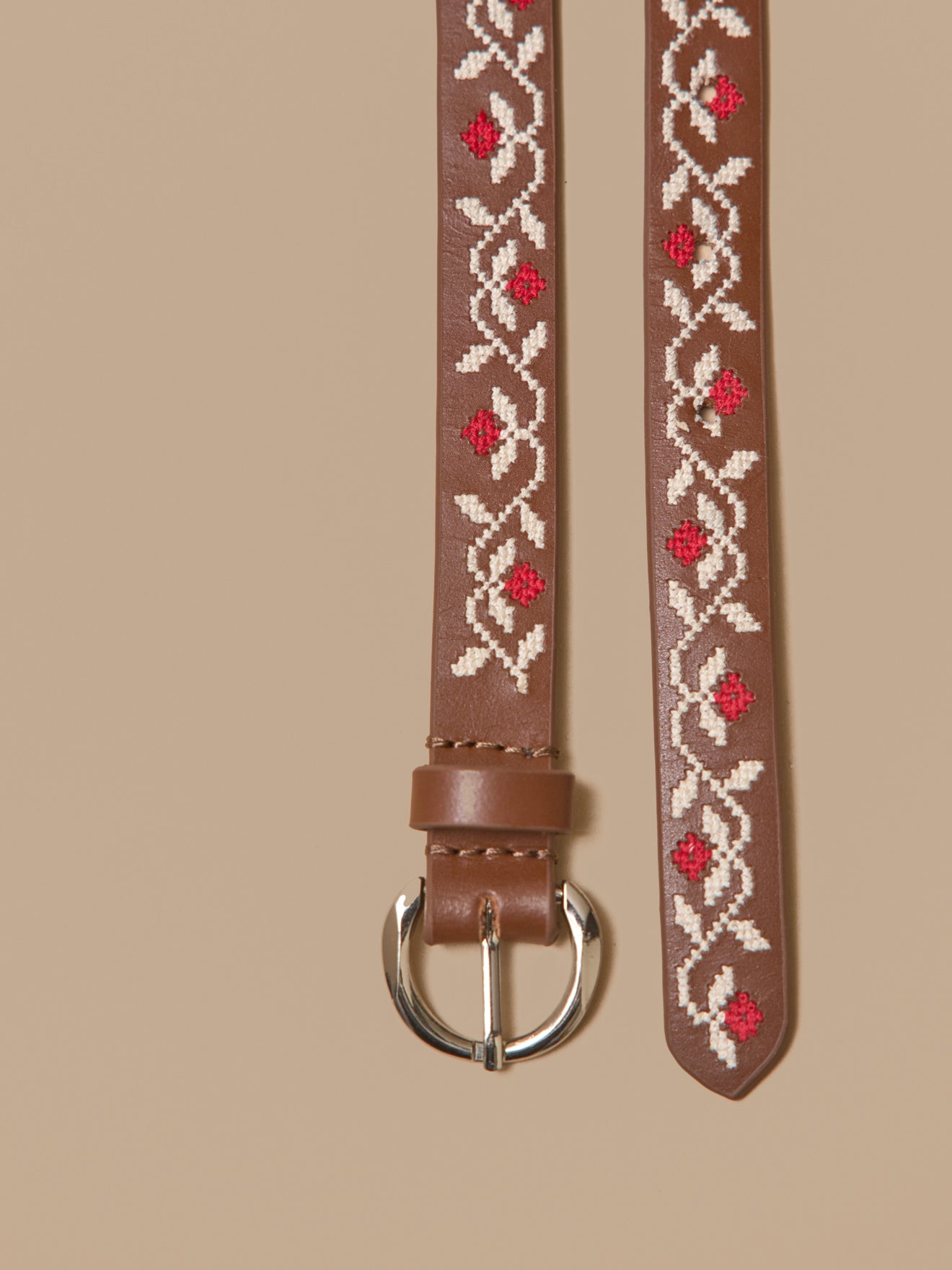 Ceinture en cuir fille