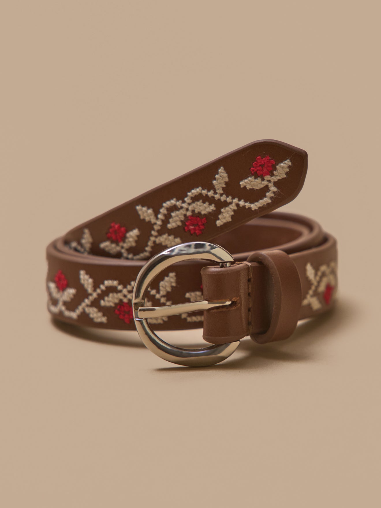 Ceinture en cuir fille