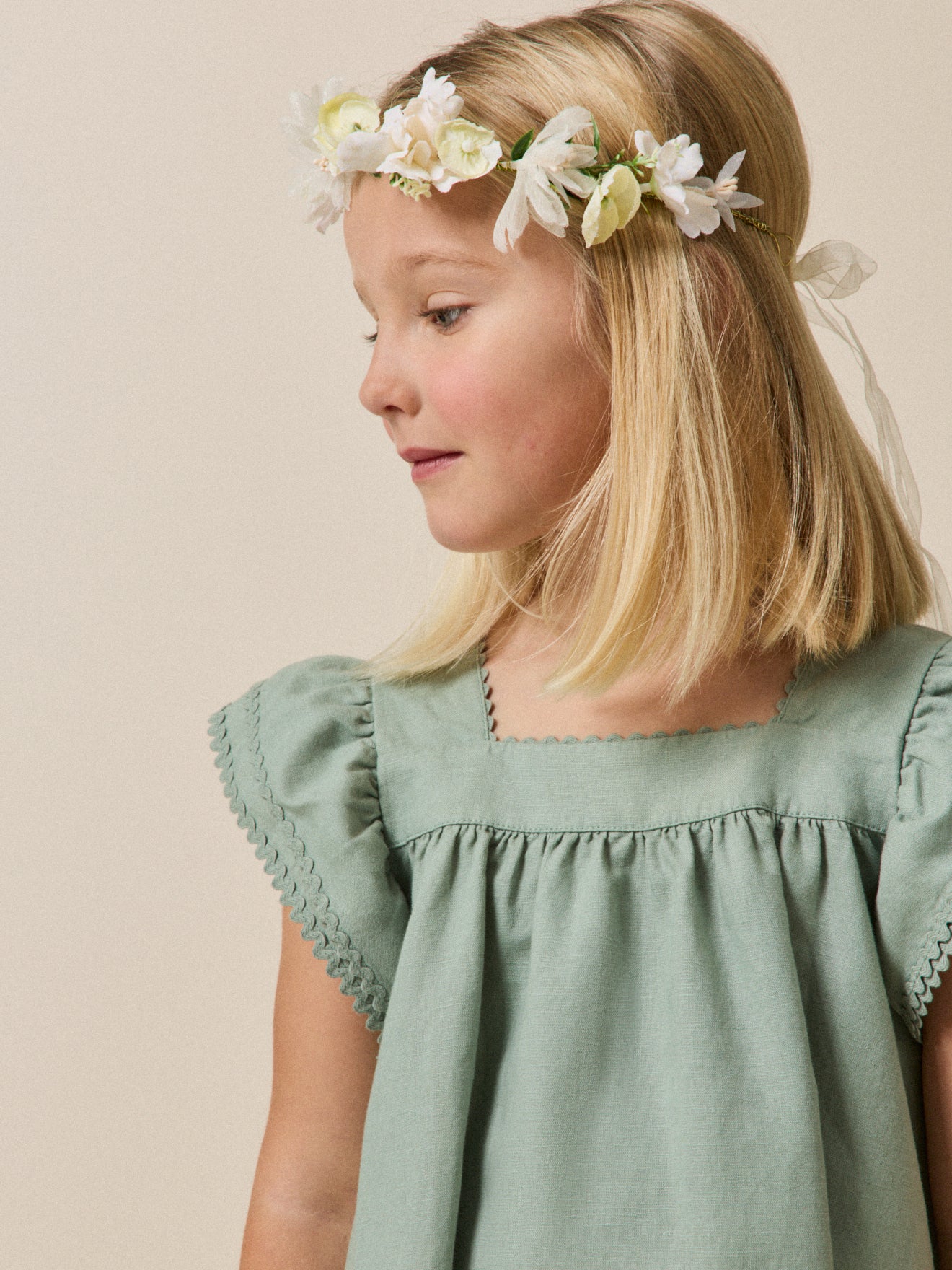 Couronne de fleurs Fille - Collection fêtes et mariages