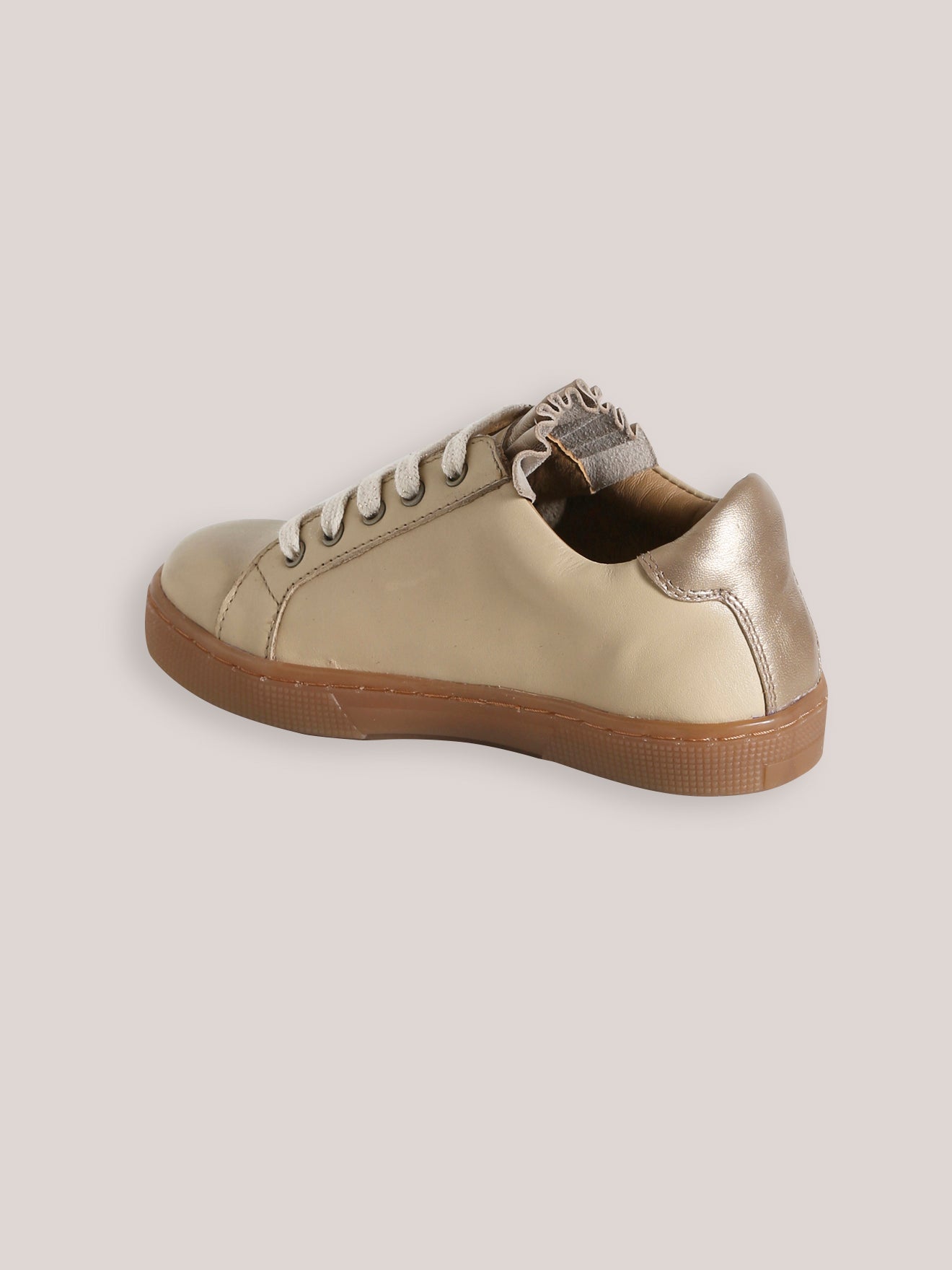 Tennis frill Fille en cuir