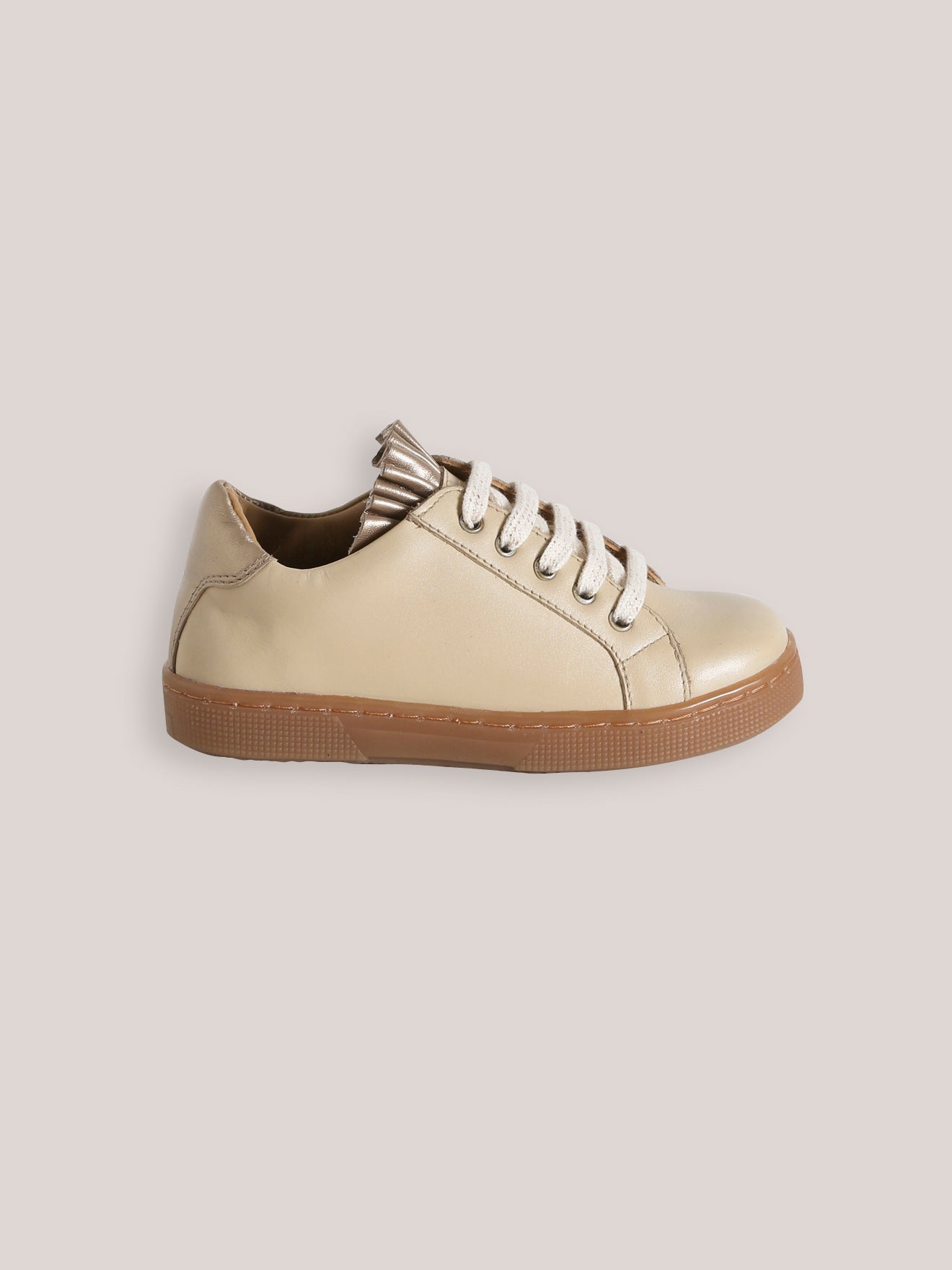 Tennis frill Fille en cuir