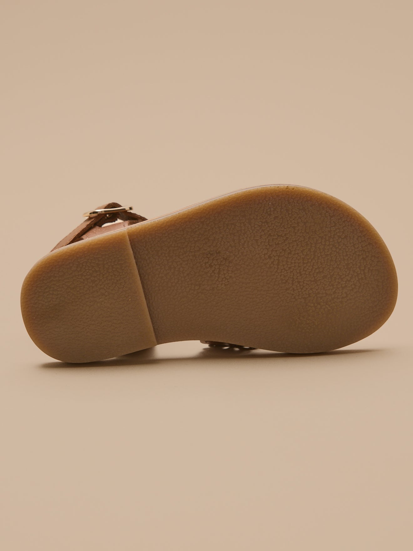 Sandales perforées Fille en cuir