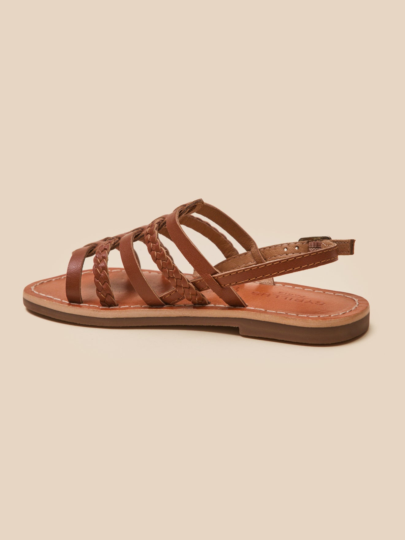 Sandales en cuir Fille