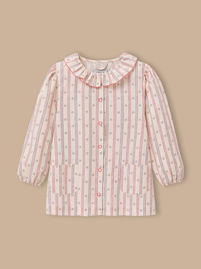 Tablier fille imprimé