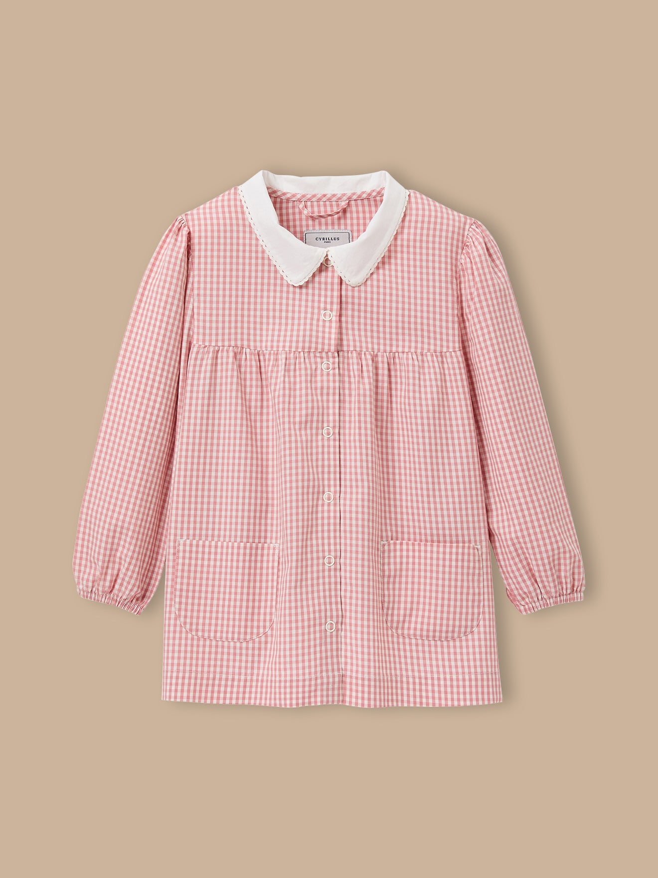 Tablier fille Vichy