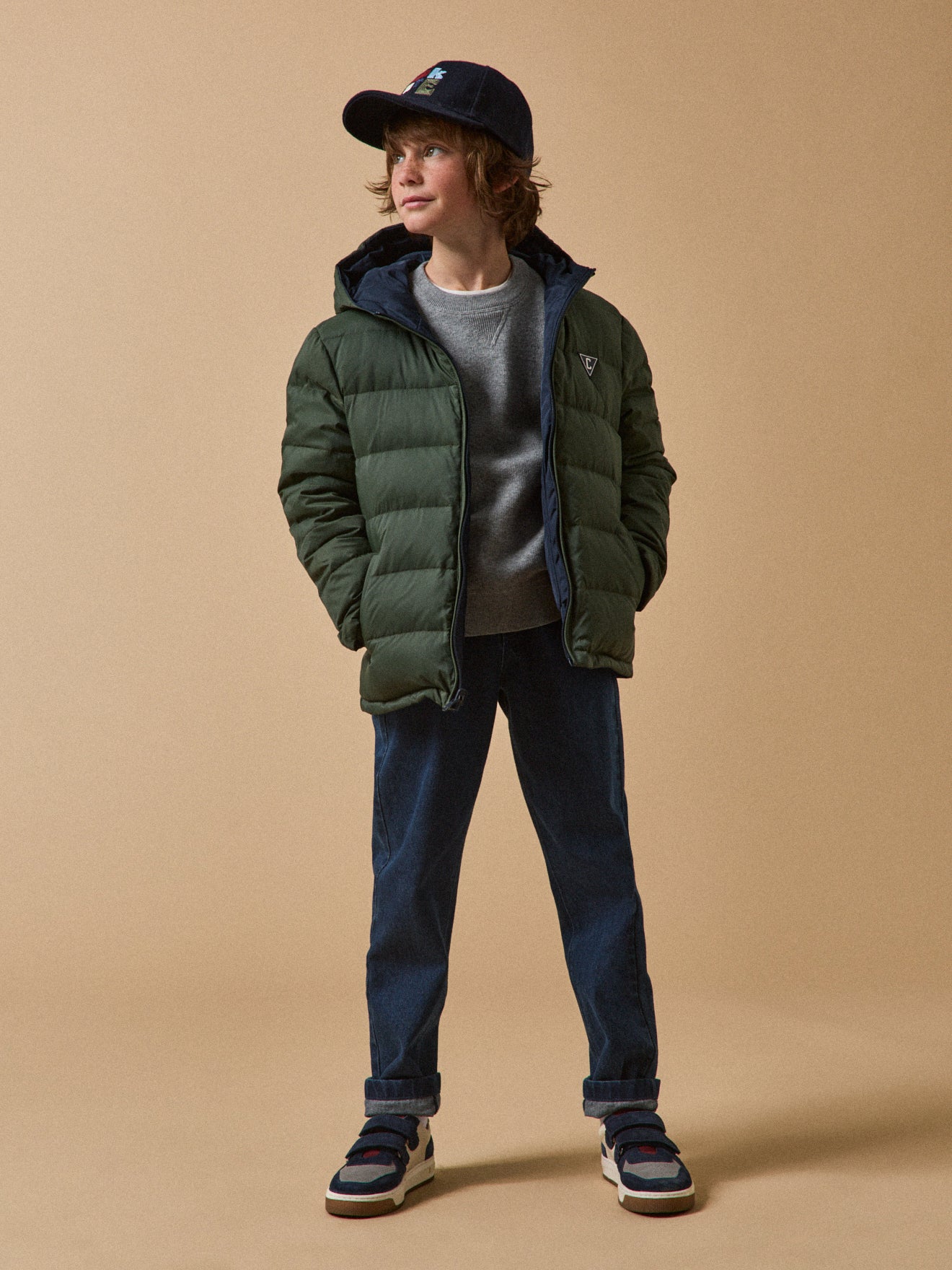 Doudoune Garçon réversible