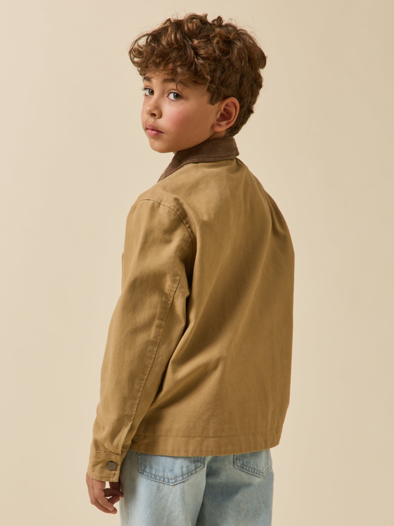 Blouson en twill garçon