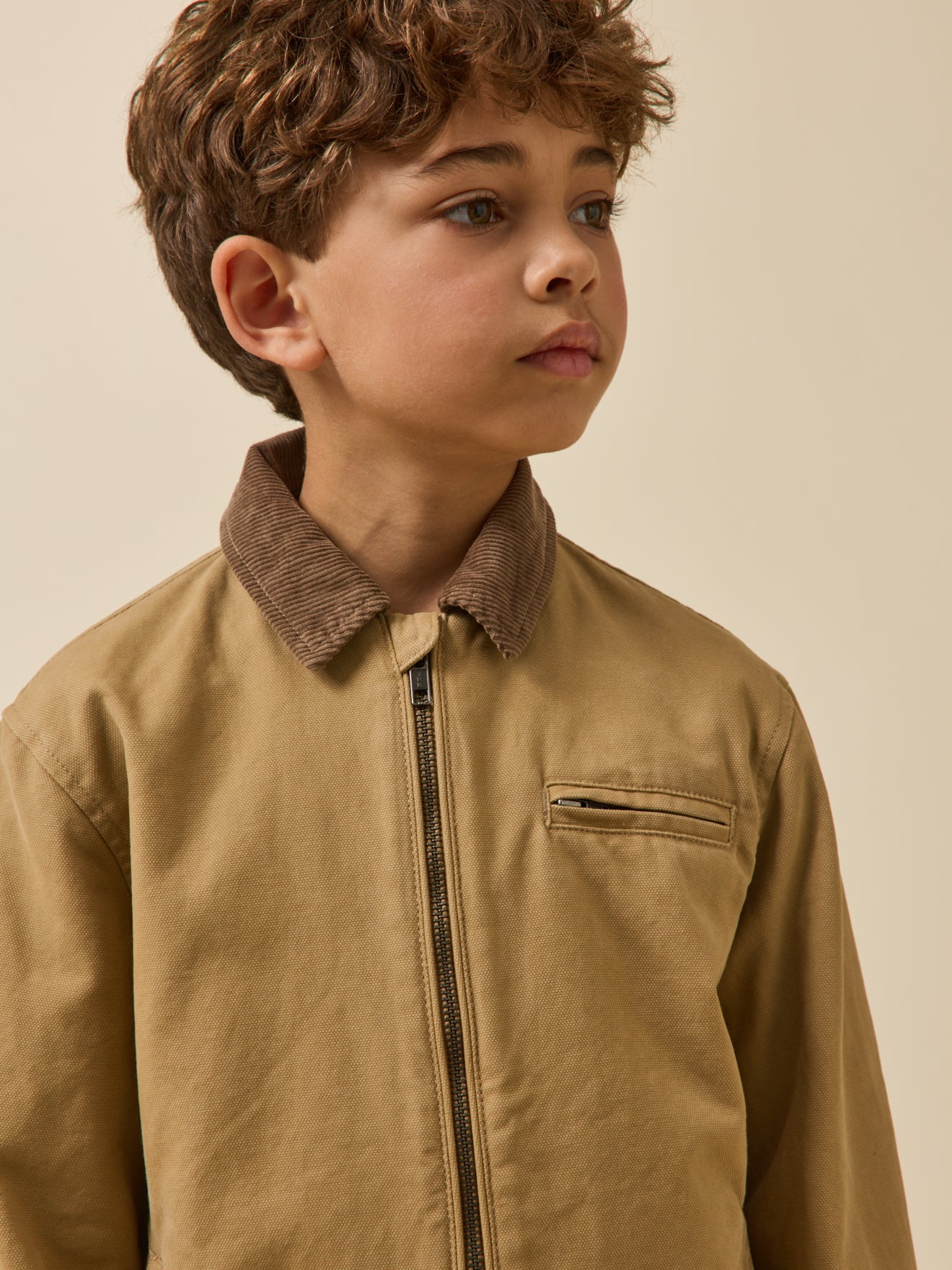 Blouson en twill garçon