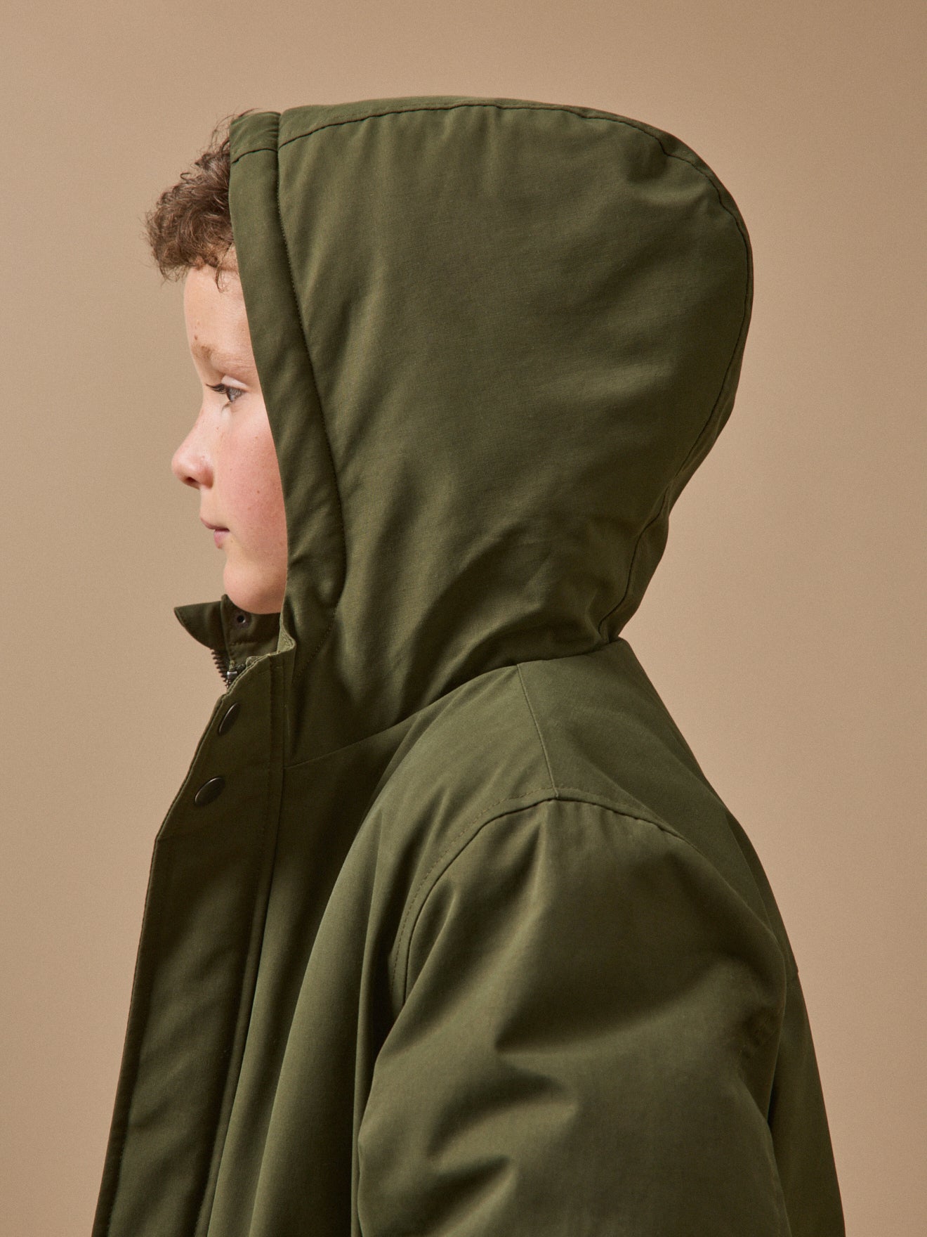 Parka doublée sherpa Garçon