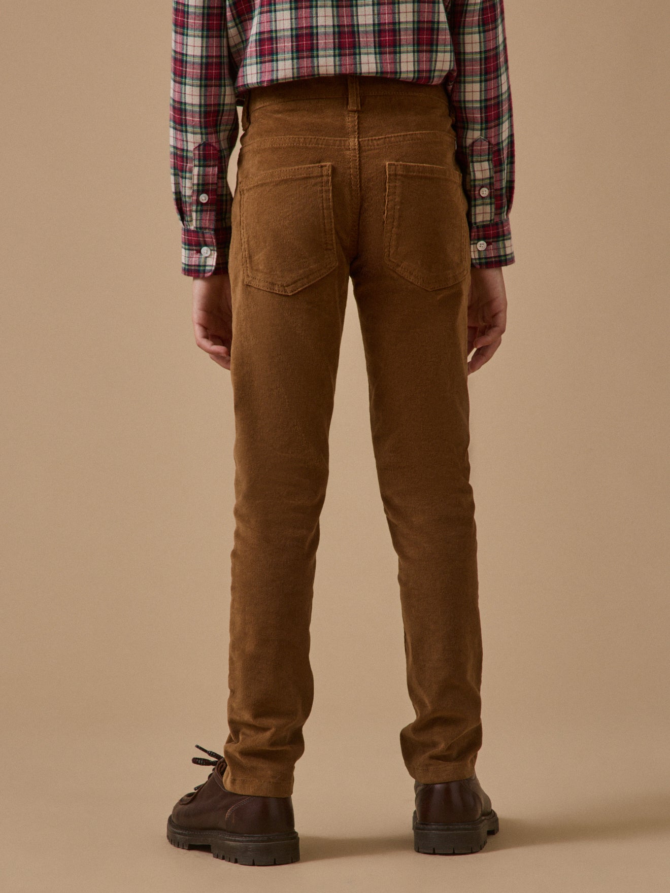 Slim en velours Garçon