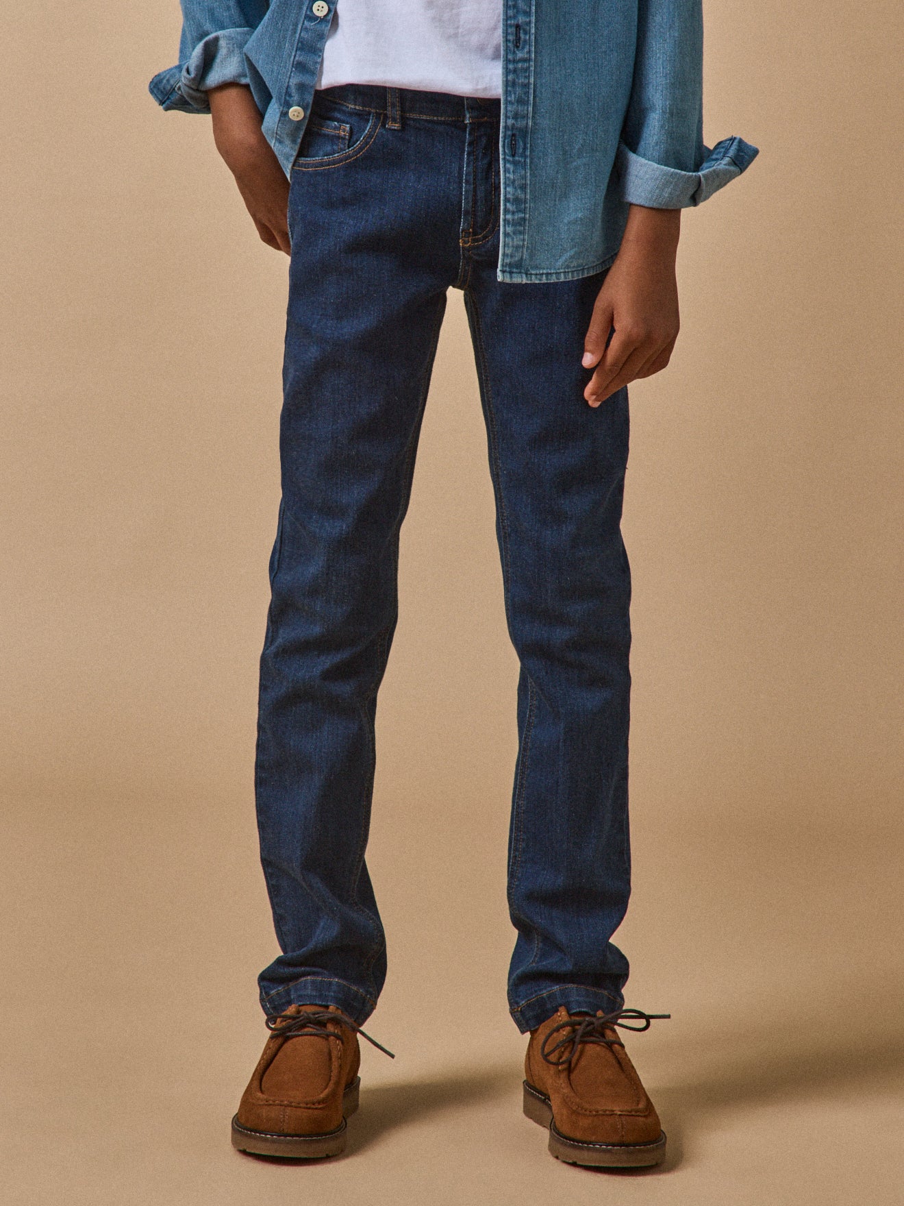 Jean coupe slim garçon