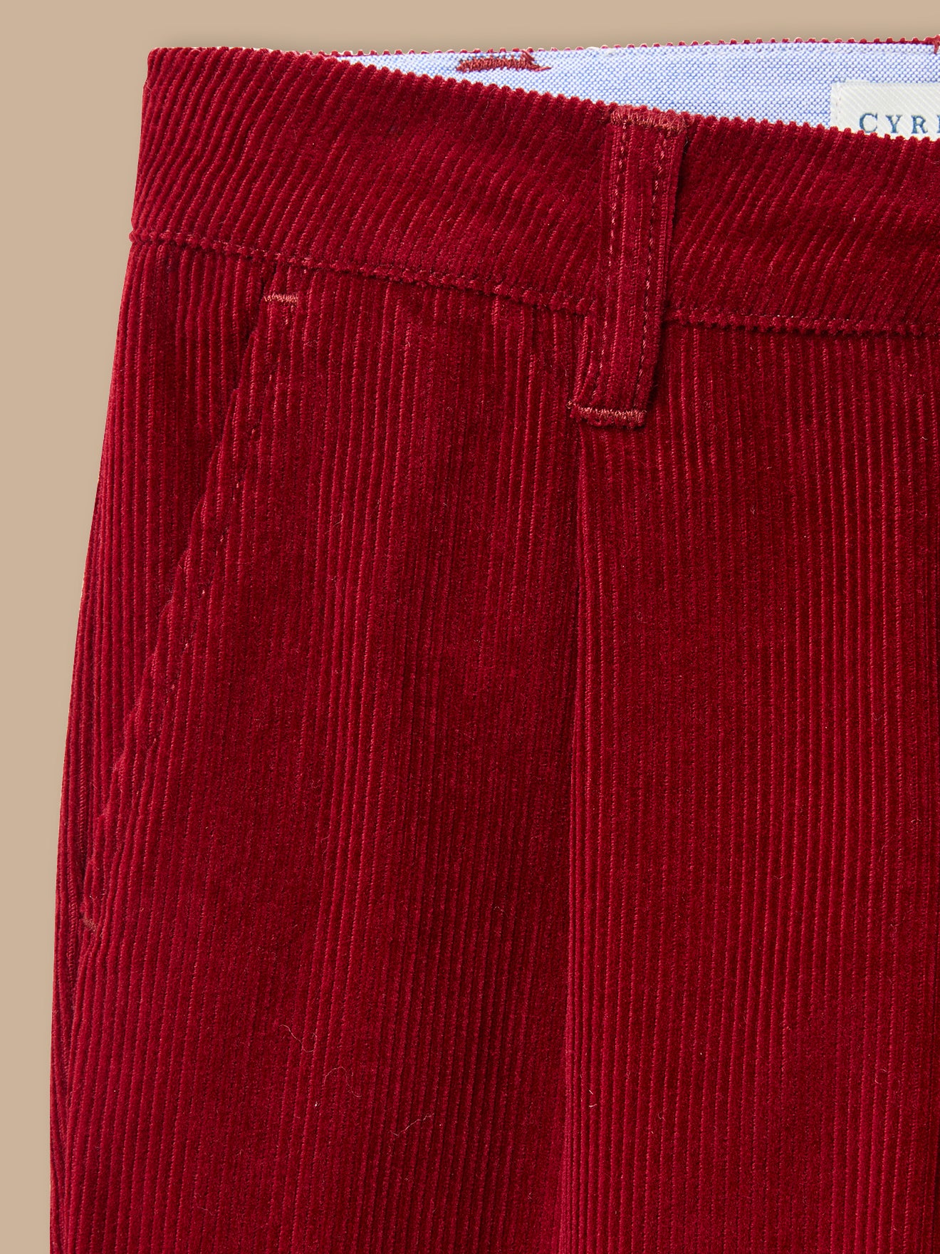 Pantalon Chino Garçon en velours