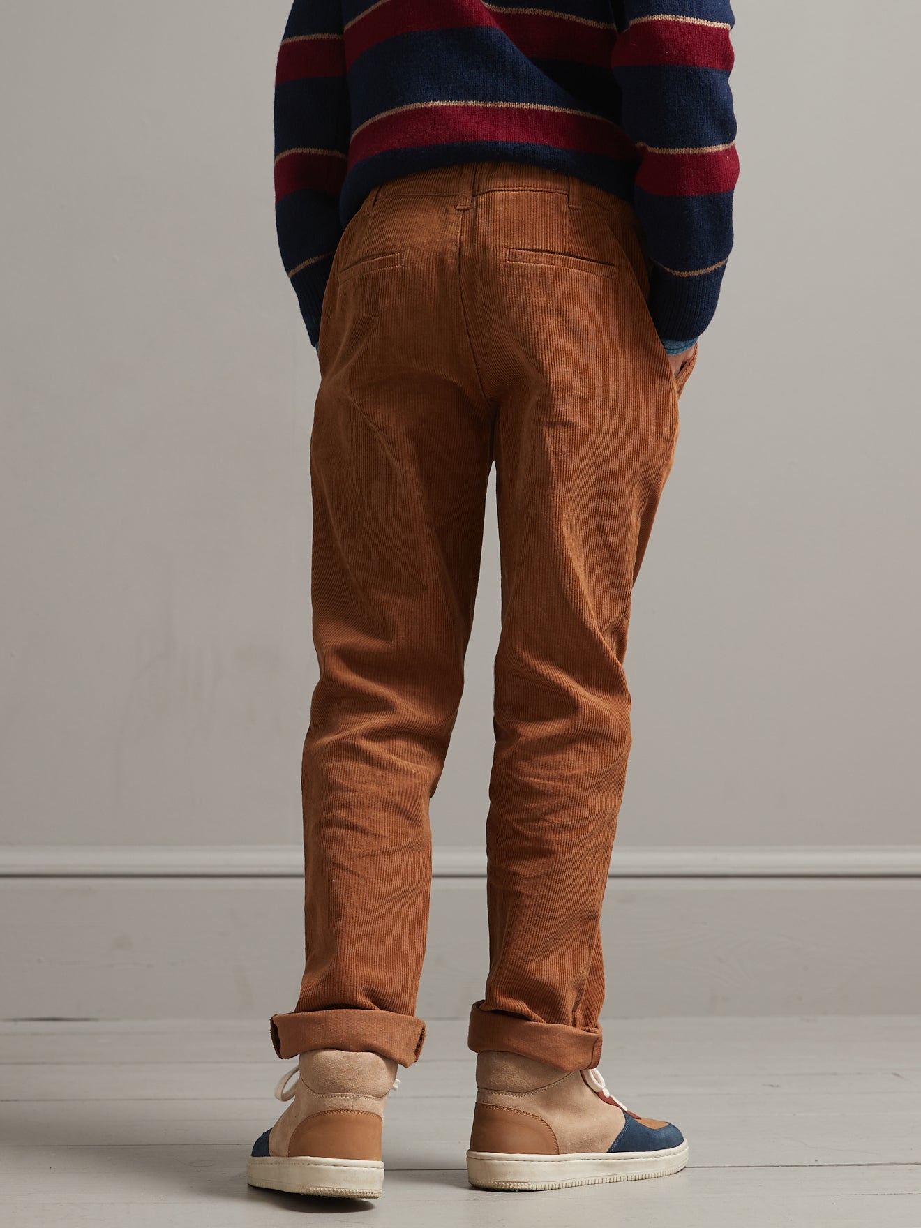 Pantalon Chino Garçon en velours