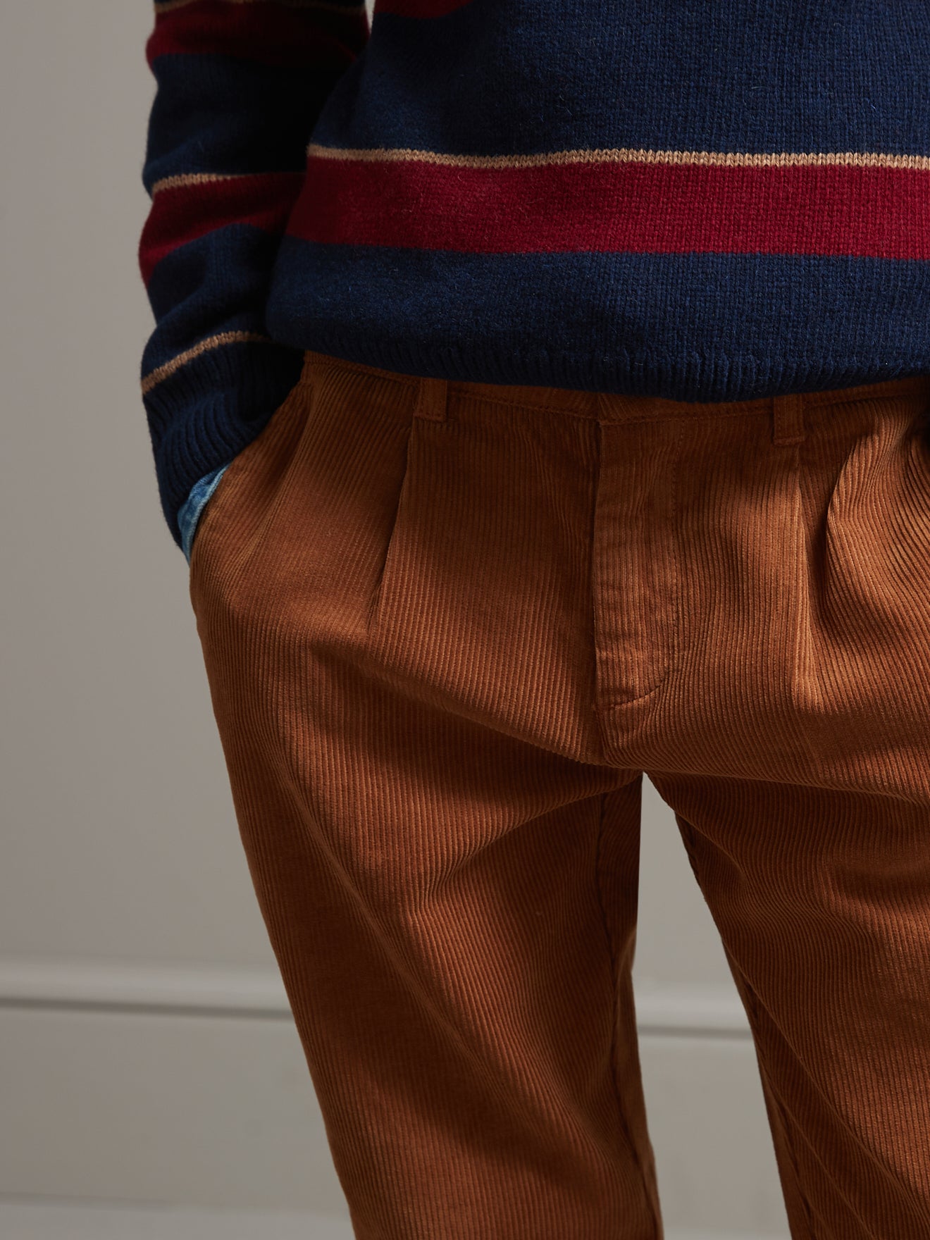 Pantalon Chino Garçon en velours