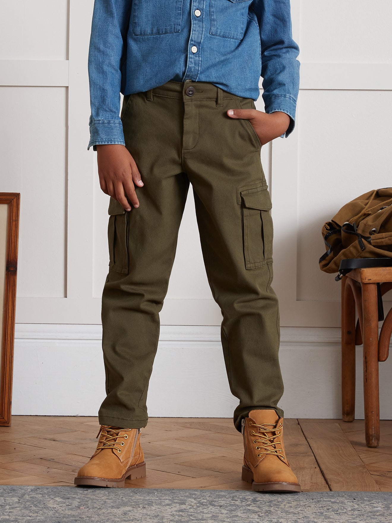 Pantalon cargo Garçon