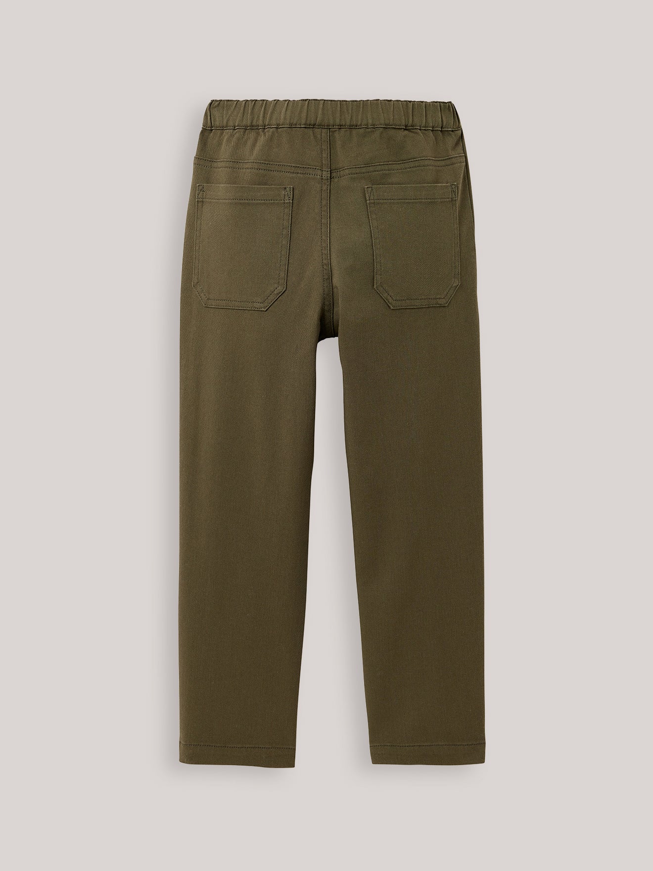 Pantalon relaxed fit en twill Garçon