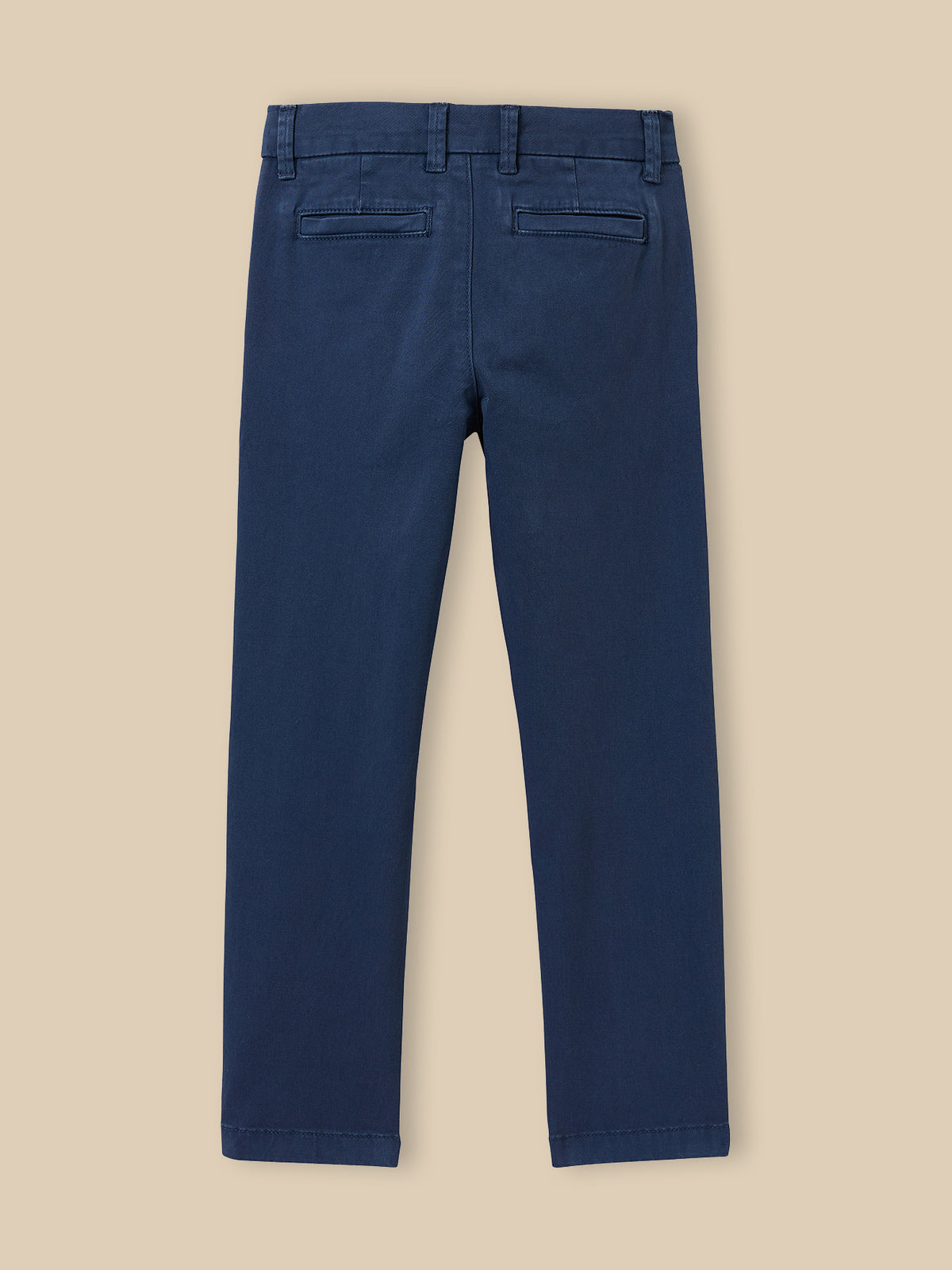 Pantalon Chino Garçon Vert 14A - Facile à Enfiler, Coupe Droite VERTBAUDET