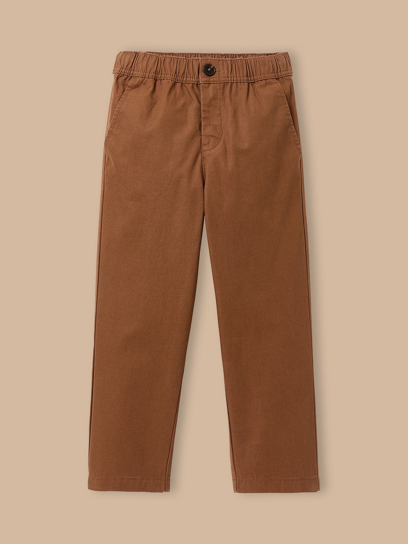 Pantalon relax en twill Garçon