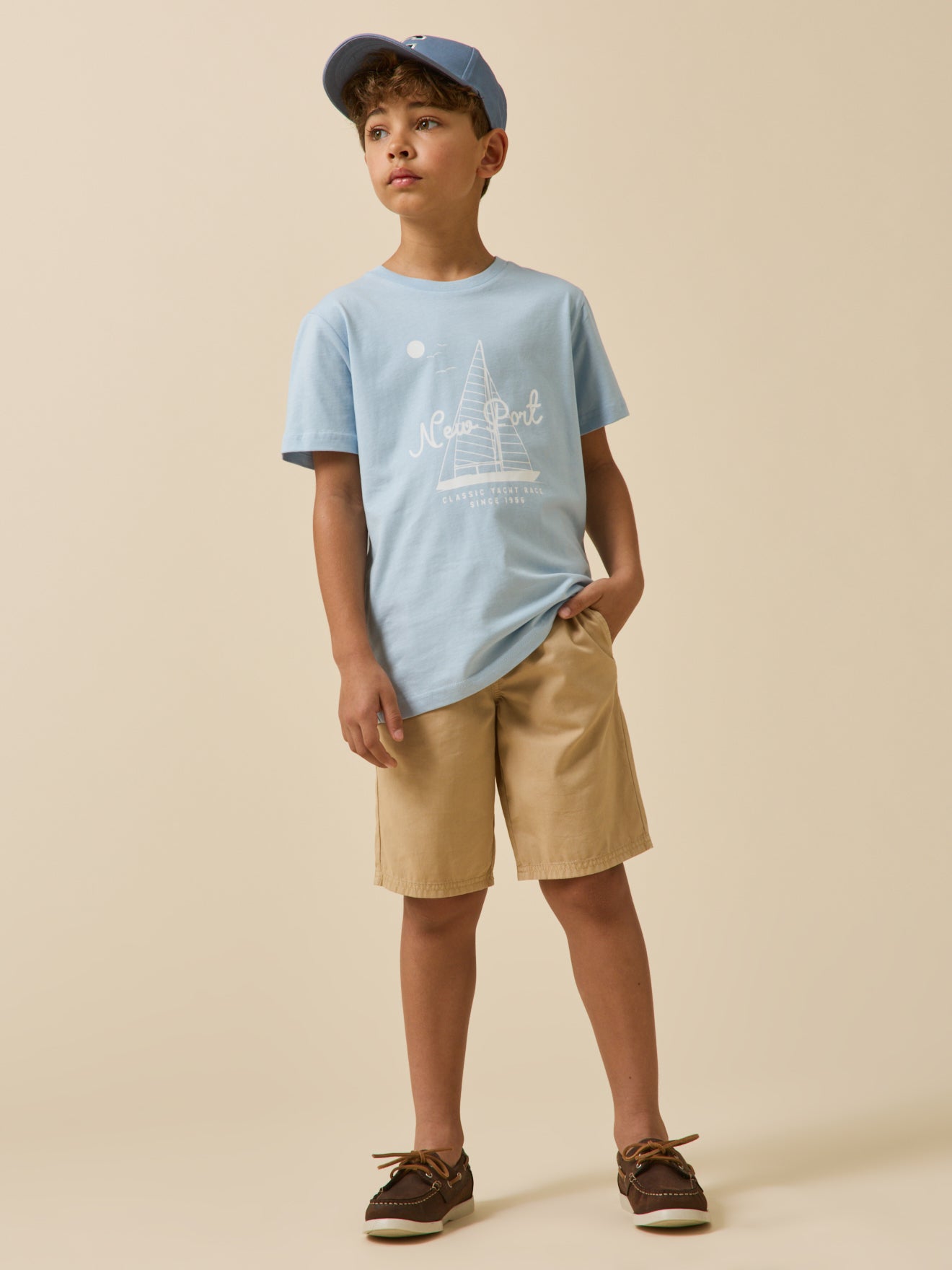 Bermuda taille élastiquée Garçon