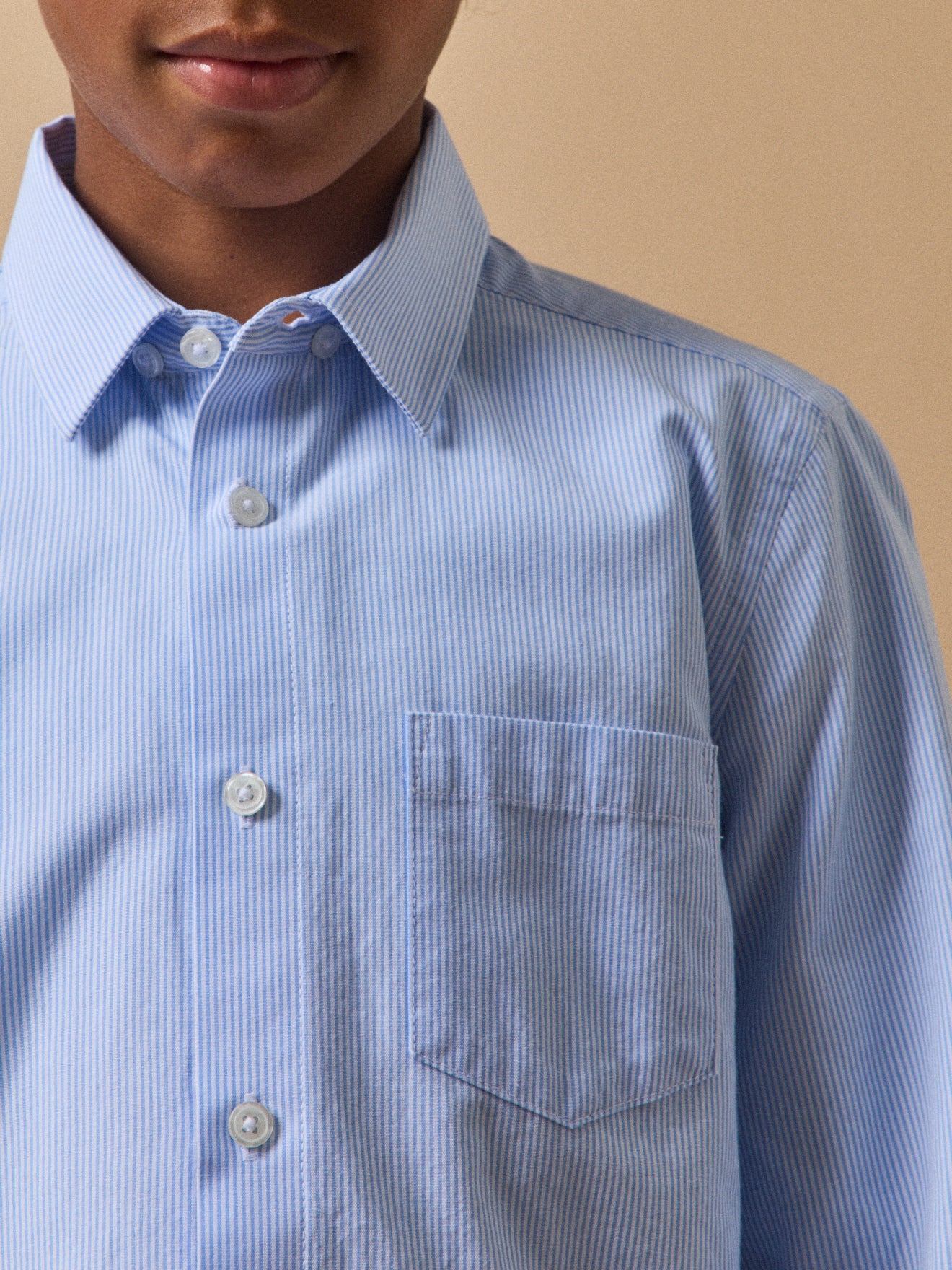 Chemise rayée garçon