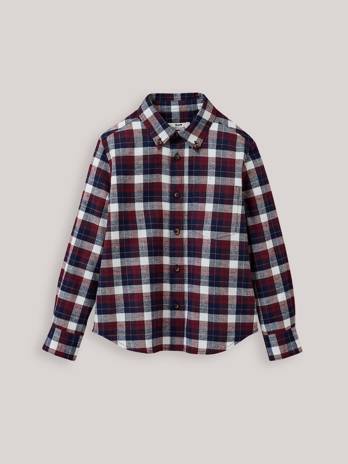 Chemise Garçon en flanelle de coton