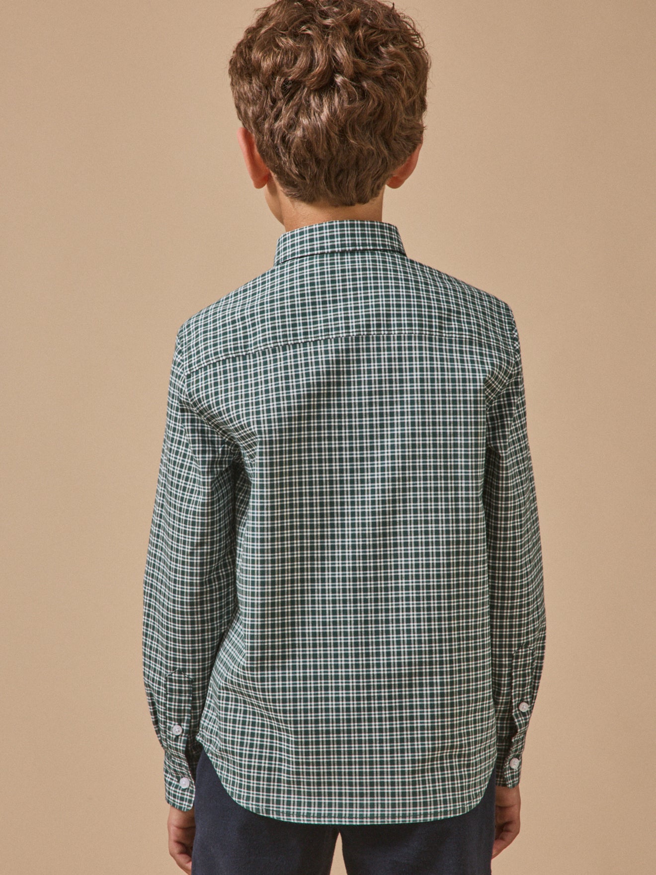 Chemise à carreaux Garçon