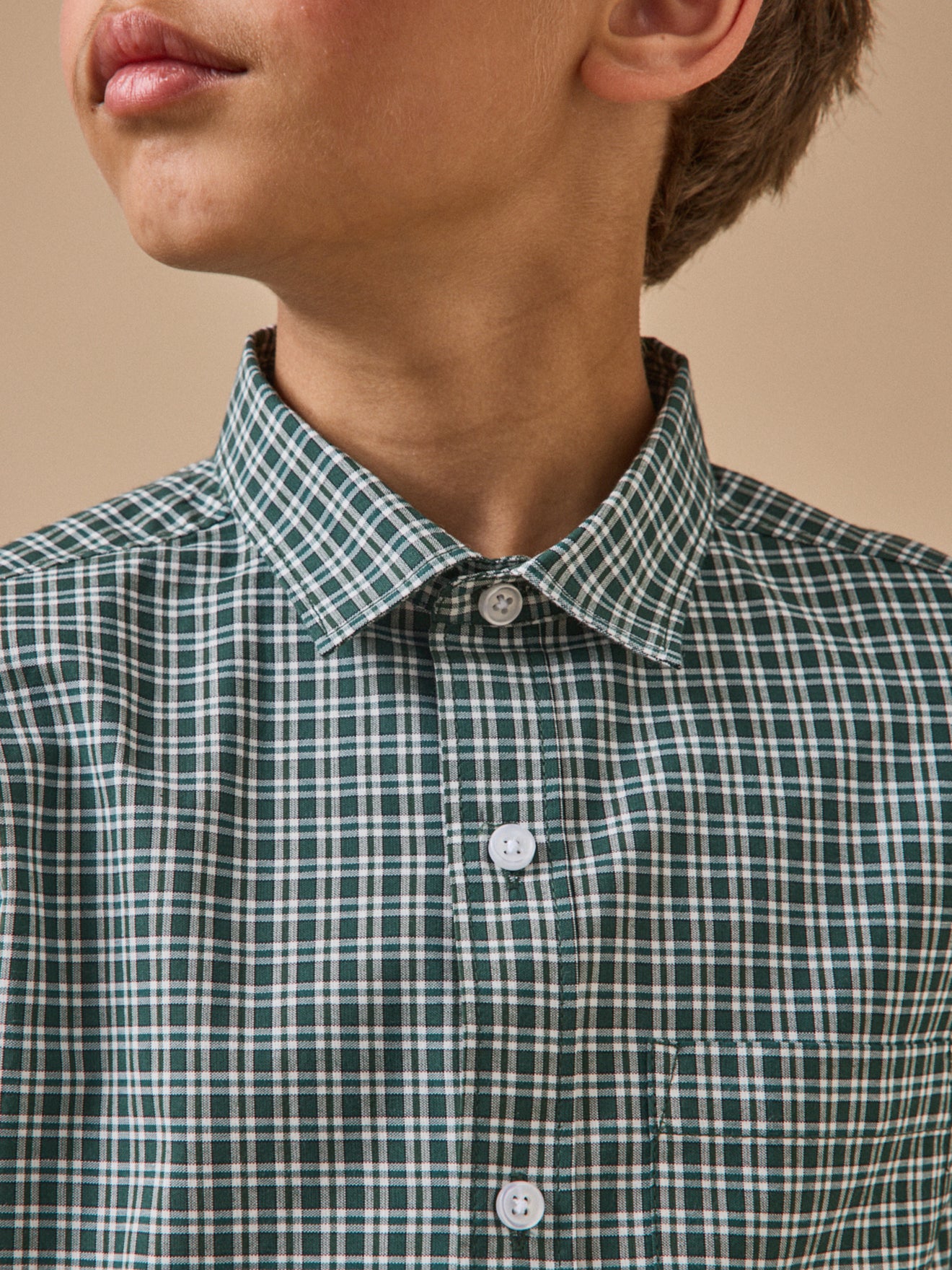 Chemise à carreaux Garçon