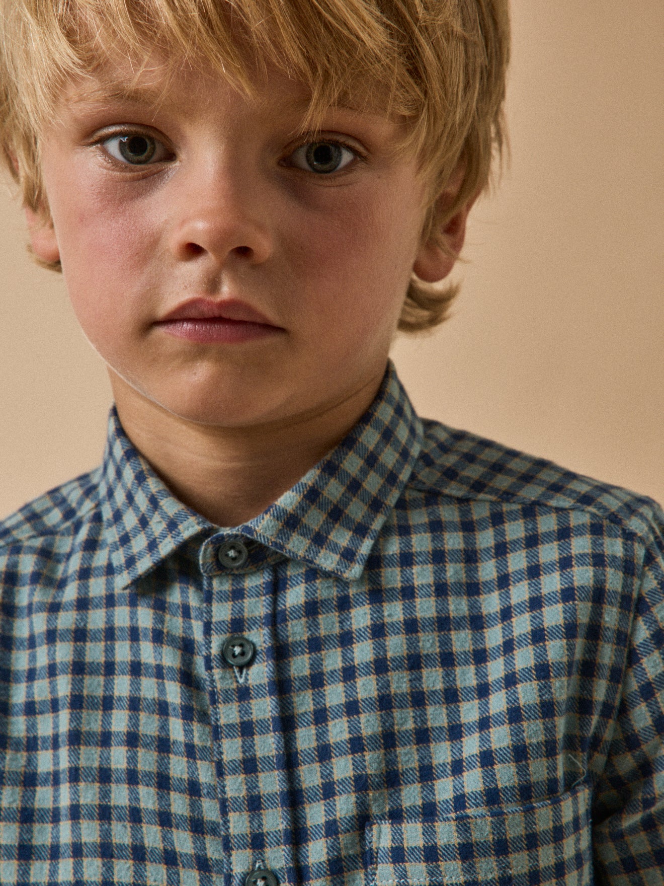 Chemise flanelisée garçon