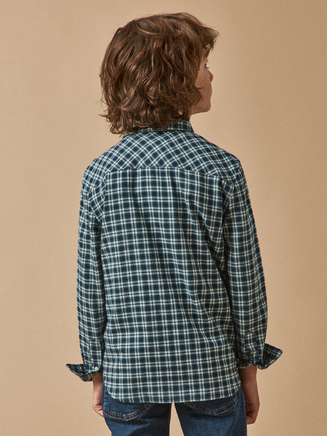 Chemise flanelisée garçon
