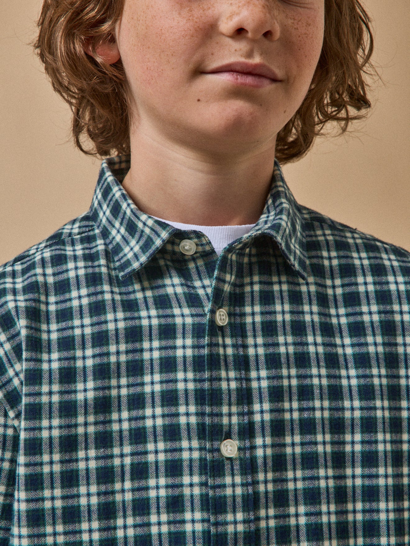 Chemise flanelisée garçon