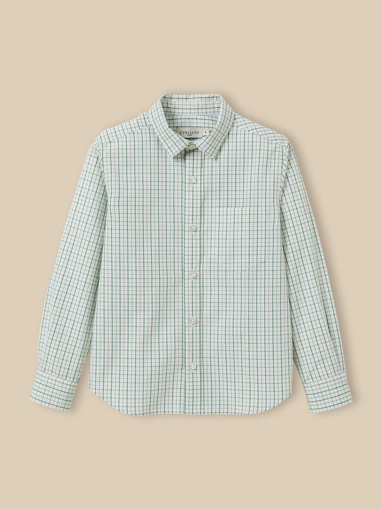 Chemise à carreaux Tattersall Garçon