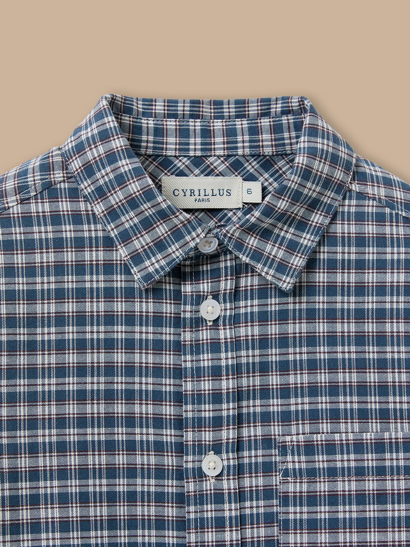 Chemise à carreaux Garçon
