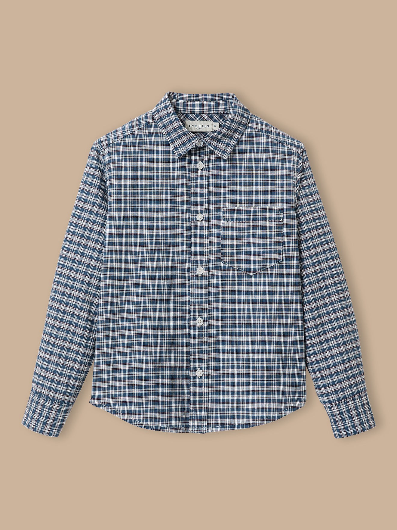 Chemise à carreaux Garçon