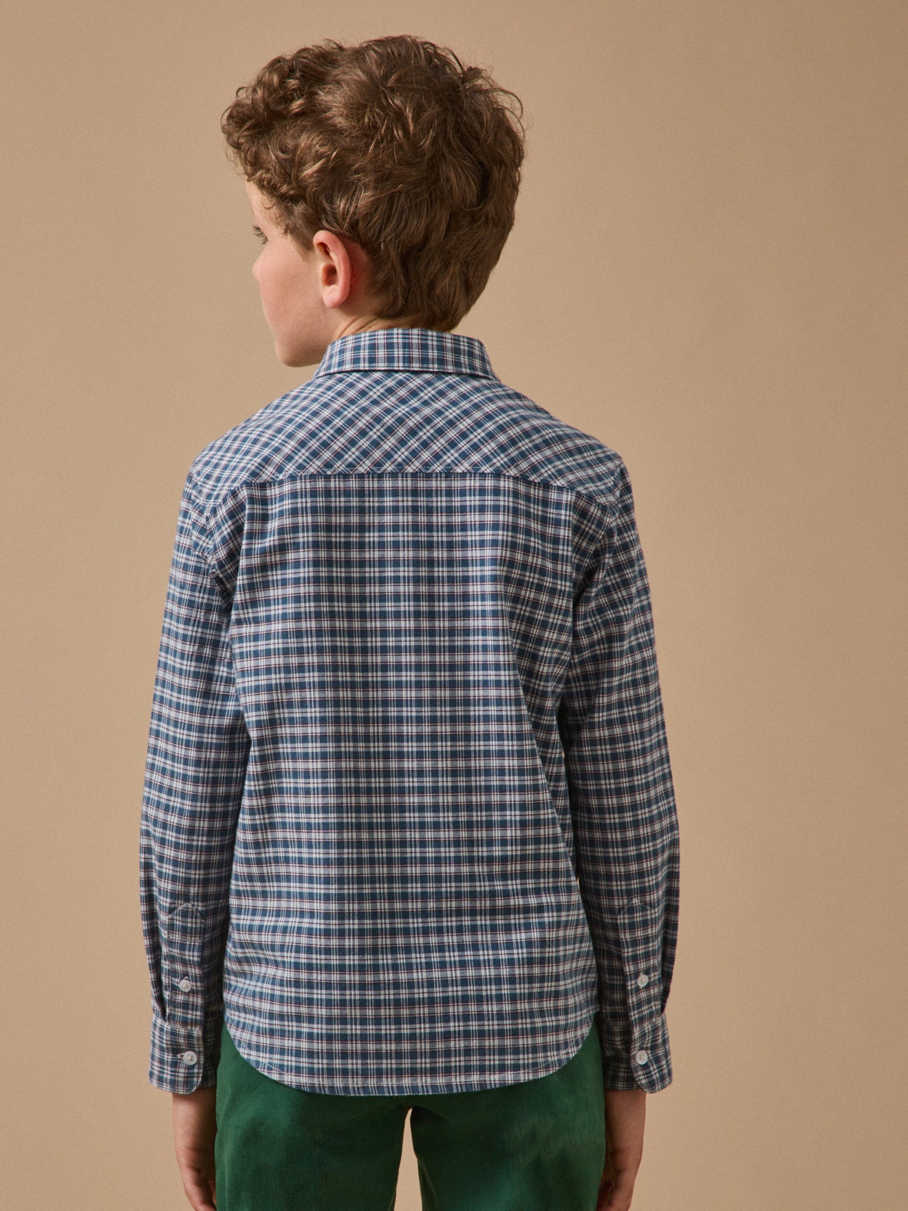 Chemise à carreaux Garçon