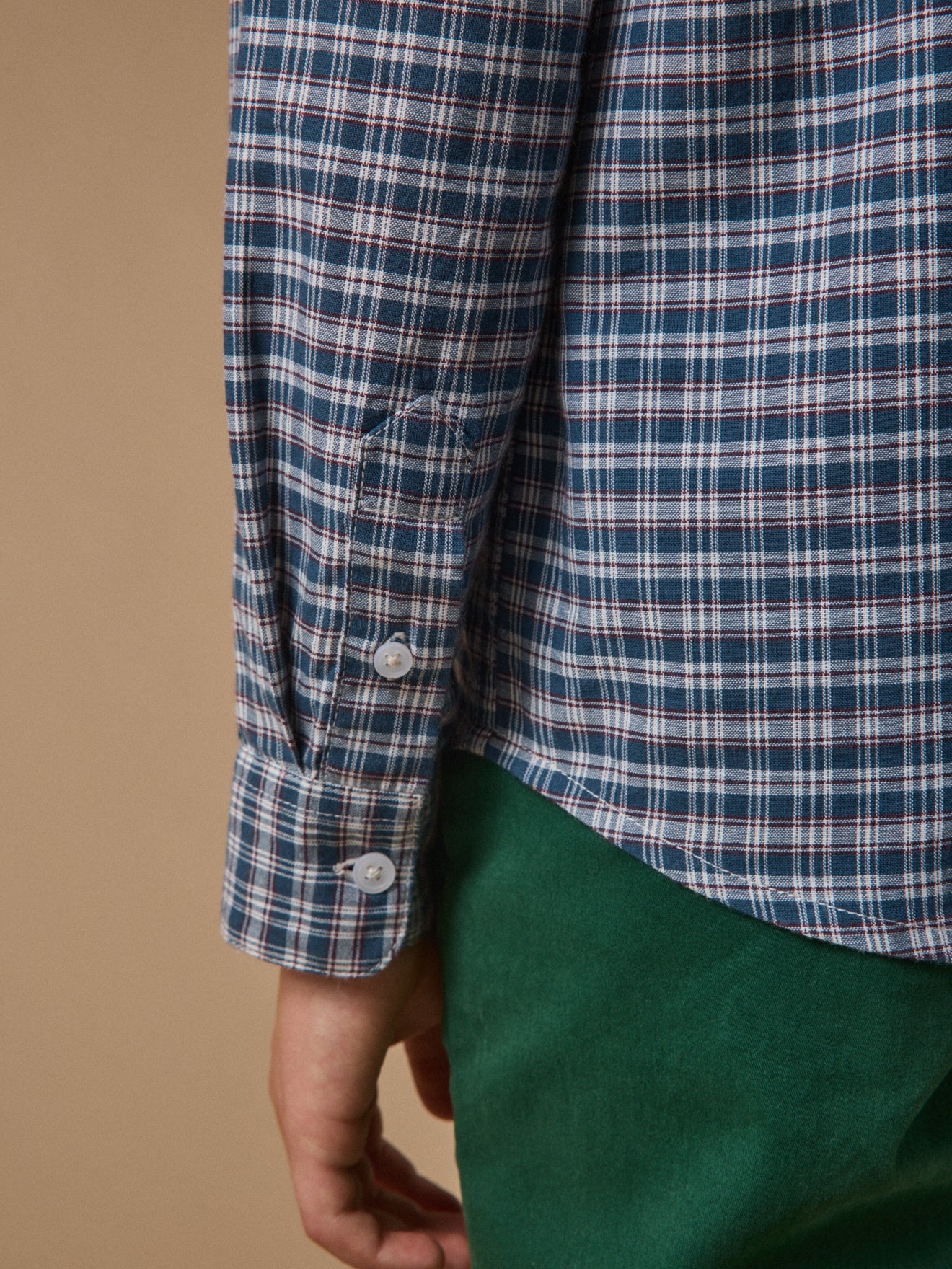 Chemise à carreaux Garçon