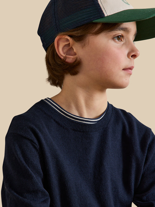 Haut Col Rond NEXT Pour Garçon 5-6 Ans - Multicolore, Neuf Avec étiquettes