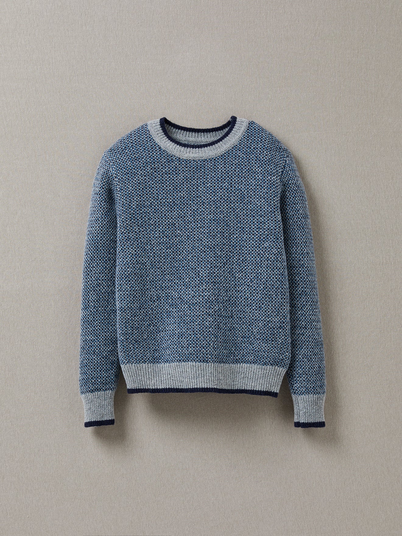 Pull jacquard Garçon en Lambswool