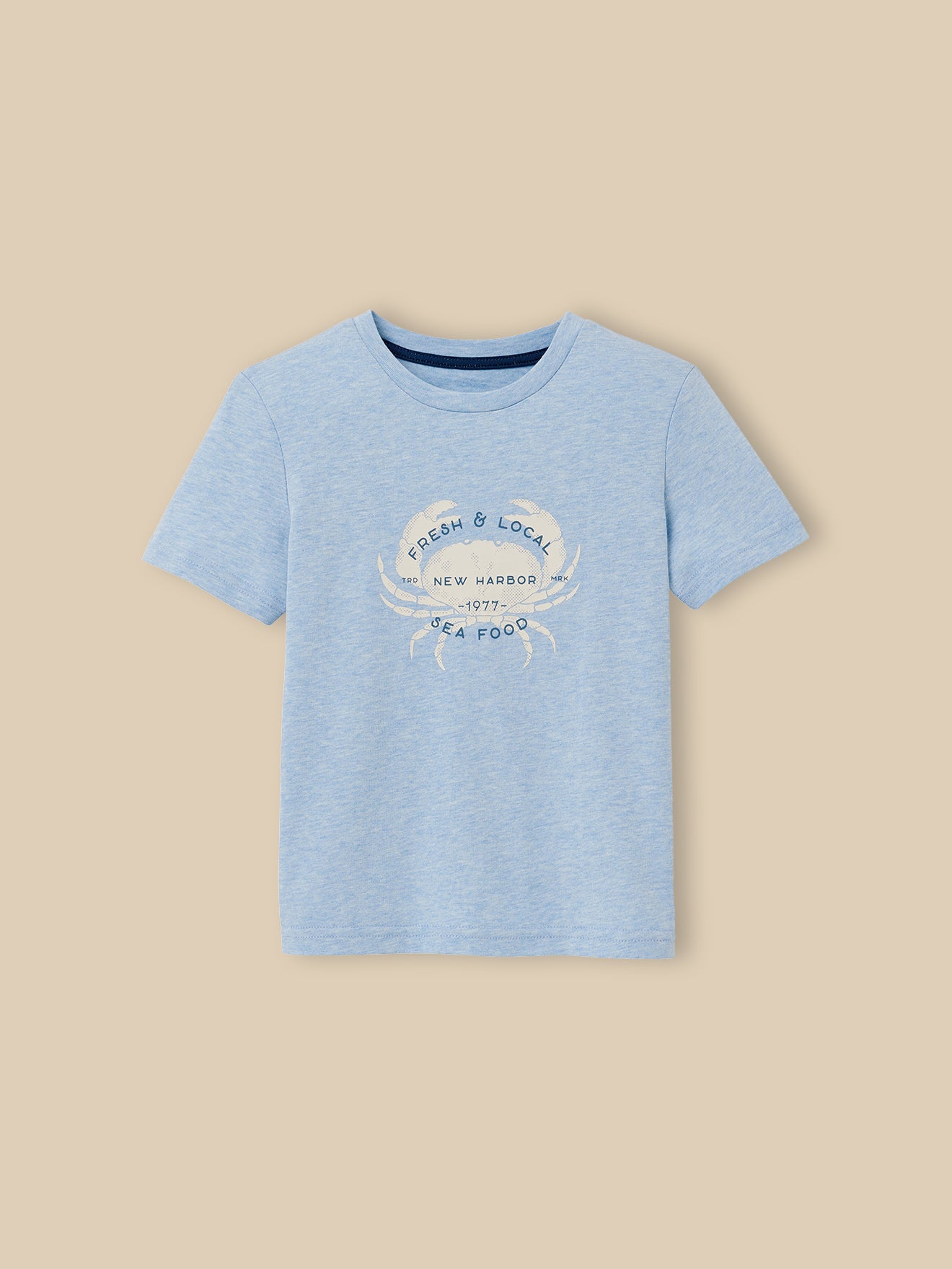 T-shirt chiné garçon - Coton biologique