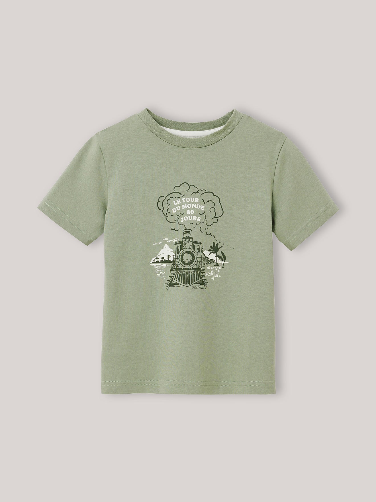 T-shirt Enfant Collection Jules Verne - Coton biologique