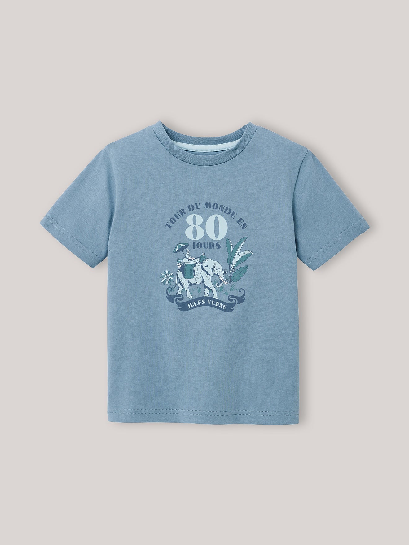 T-shirt Enfant Collection Jules Verne - Coton biologique