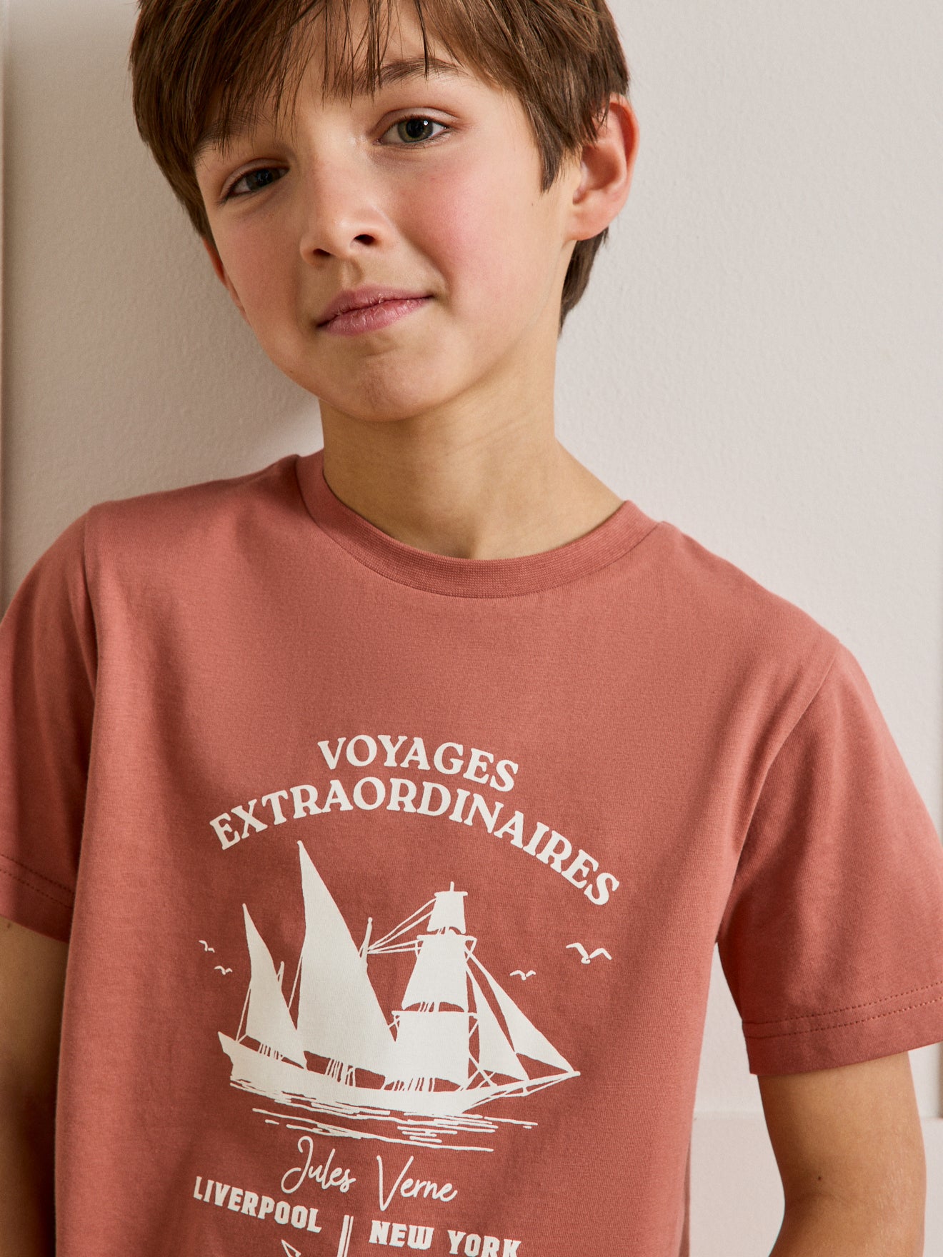 T-shirt Enfant Collection Jules Verne - Coton biologique